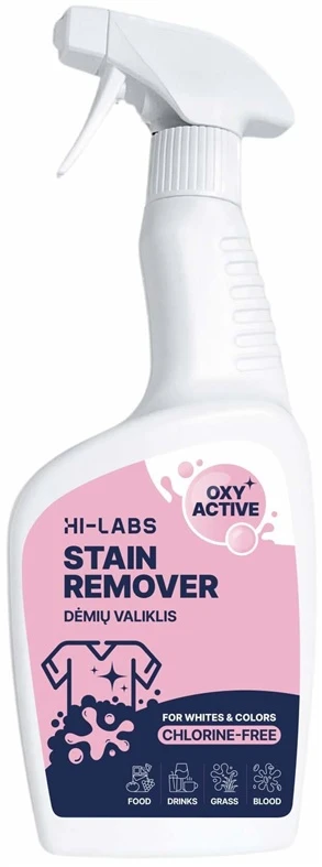Hi Labs Purškiamas dėmių valiklis / Stain remover 750ml