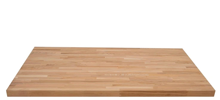 Stair step. jointed ash wood. planed. 120 cm x 30 cm x 4.2cm