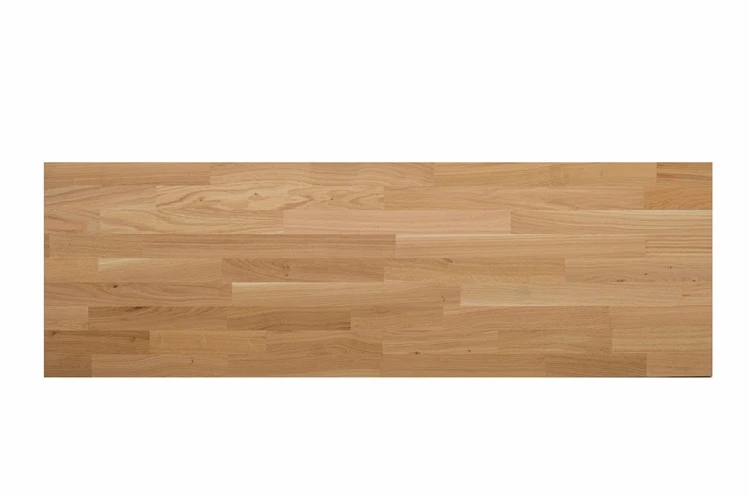 Stair step. jointed oak wood. 120 cm x 21.5 cm x 2.1 cm