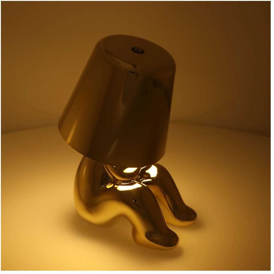 Oem Stalinis šviestuvas prie lovos GOLD MAN Art Deco sėdynė (4 versija) MLTL