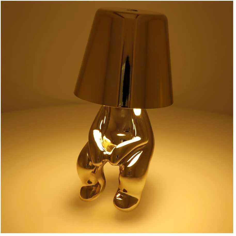 Oem Stalinis šviestuvas prie lovos GOLD MAN Art Deco sėdynė (2 versija) MLTL