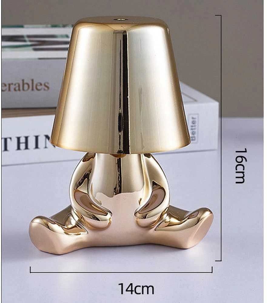Oem Stalinis šviestuvas prie lovos GOLD MAN Art Deco sėdynė (7 versija) MLTL