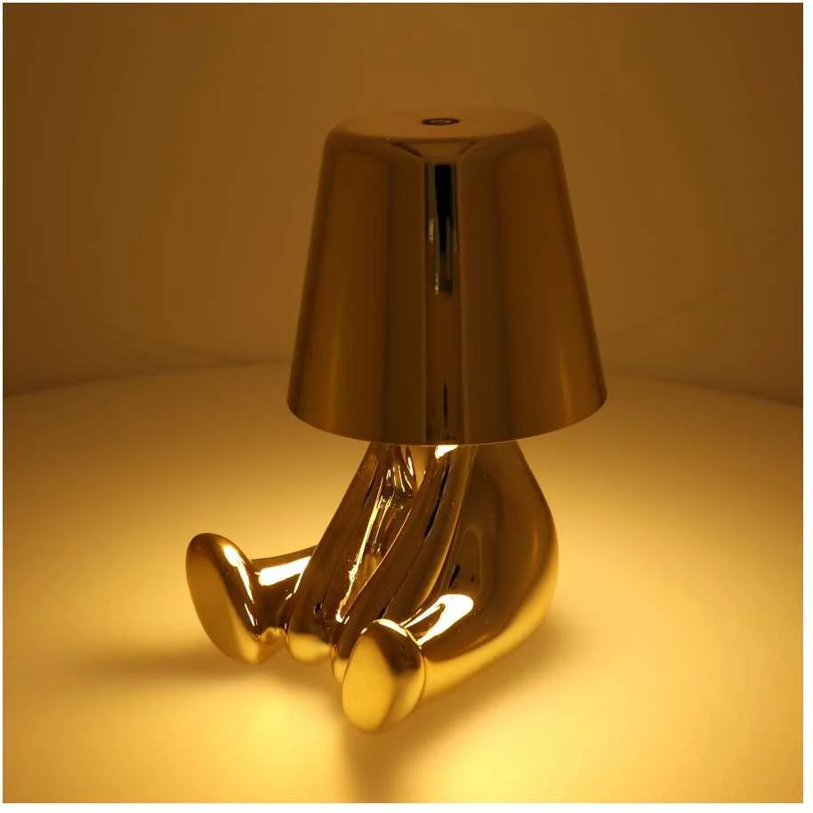Oem Stalinis šviestuvas prie lovos GOLD MAN Art Deco sėdynė (5 versija) MLTL