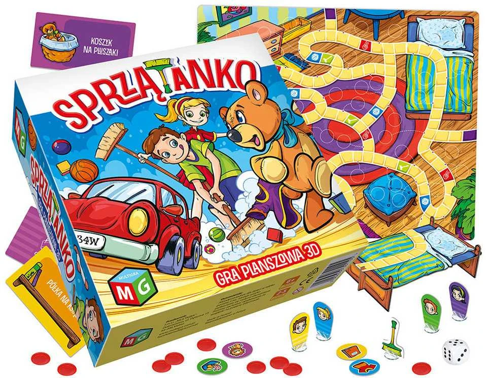 Multigra 3D šeimos žaidimas - valymas