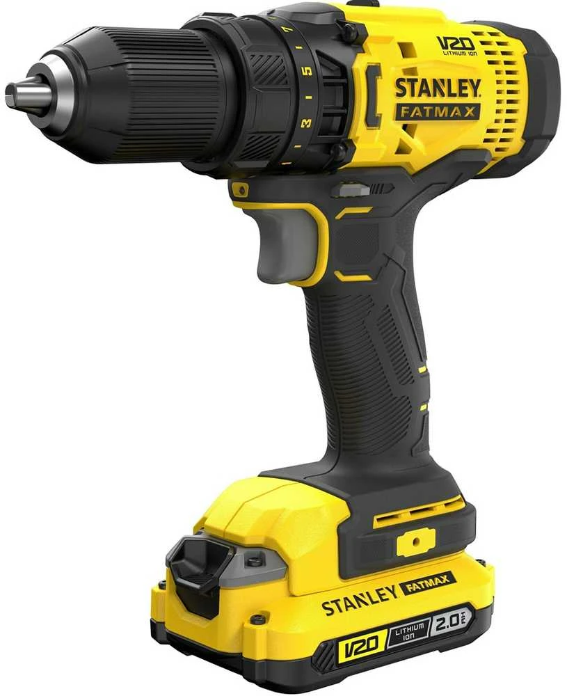STANLEY suktuvas gręžtuvas SFMCD700D2A, 18V, 2x2Ah + 100 priedų