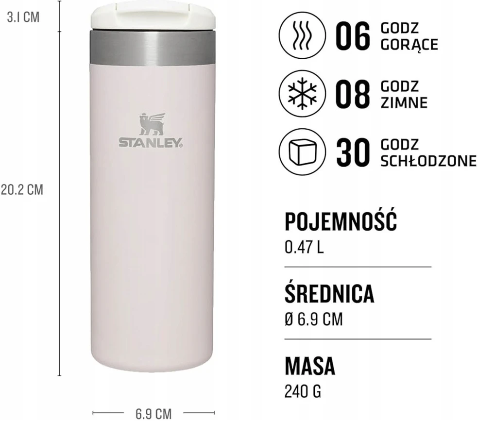 Termopuodelis STANLEY AEROLIGHT” (0,47 l)