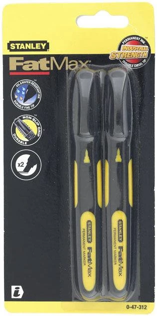 STANLEY MARKER FATMAX OKRĄGŁA KOŃC. 2vnt..