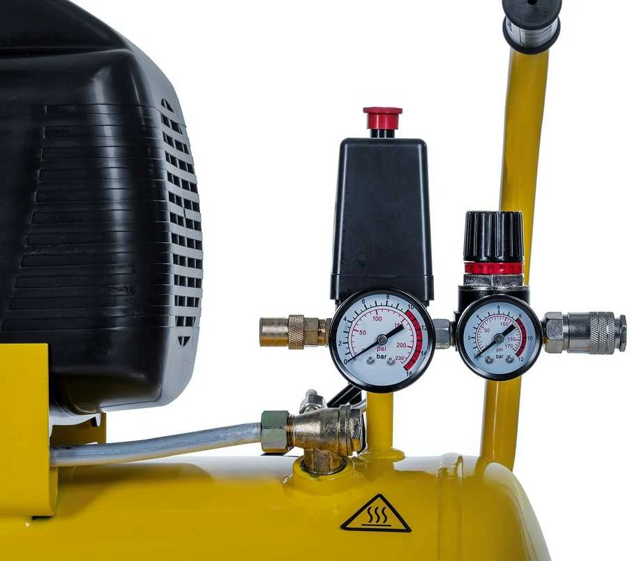 STANLEY tepalinis kompresorius 24L 2.0KM 8Bar 210l/min