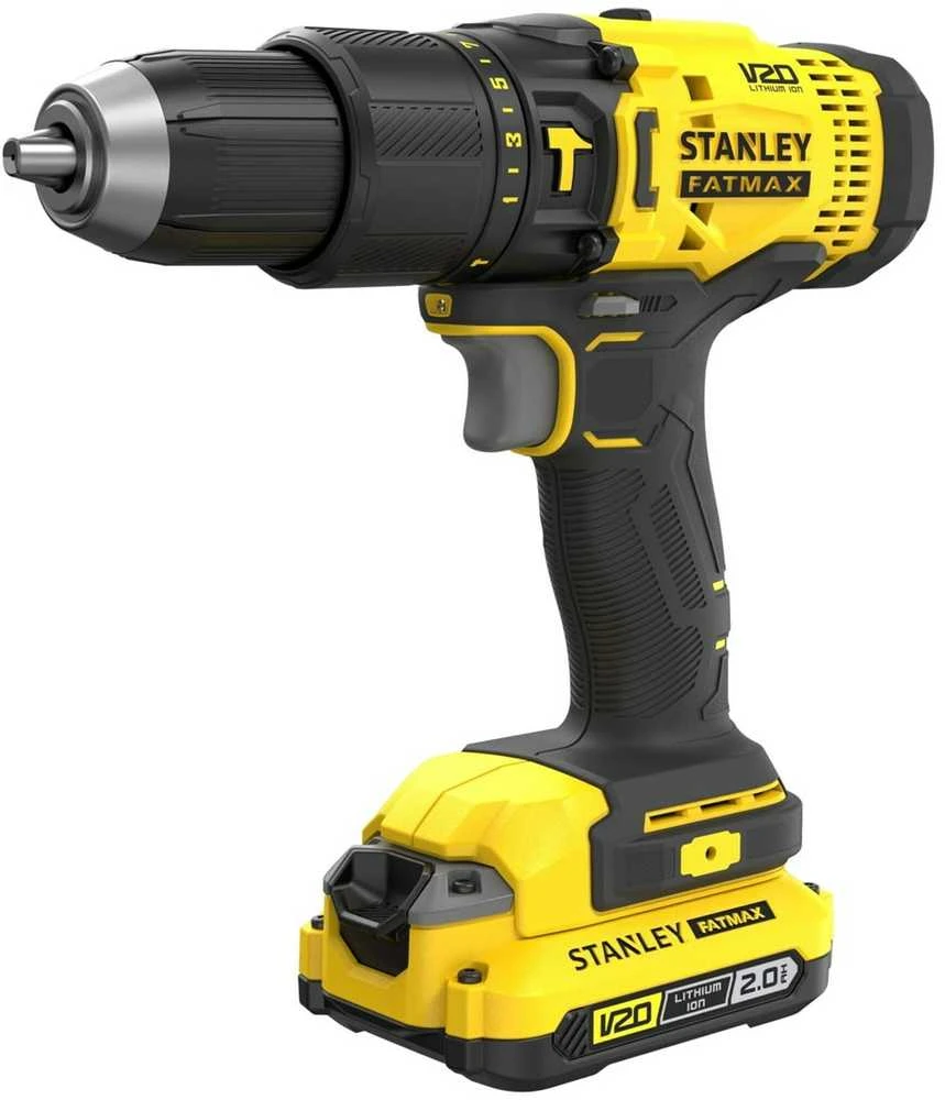 STANLEY SFMCD711D2K 2X2Ah akumuliatorinis gręžtuvas-suktuvas