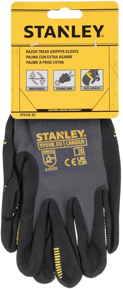 Stanley SY510L work gloves, dydis L (9)