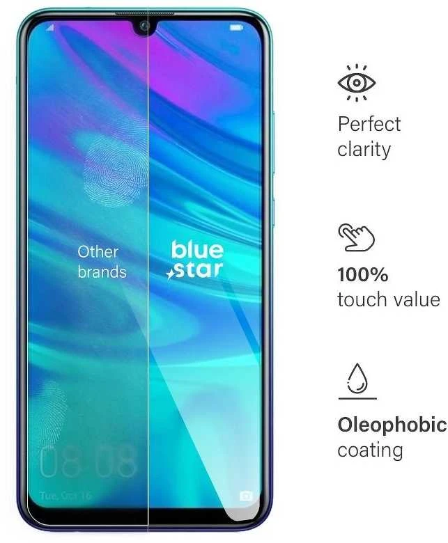 BlueStar BS apsauginis stiklas skirtas Huawei P Smart (2019)