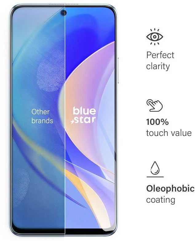 BlueStar Grūdintas stiklas Huawei Nova Y90 telefonui Blue Star