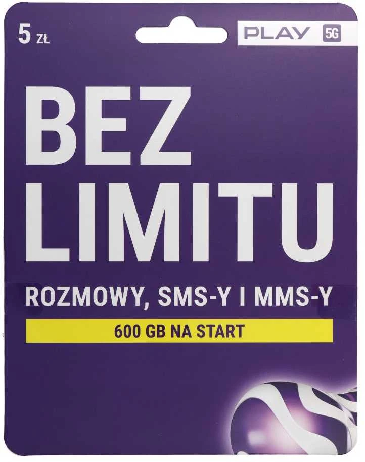 OEM pradinė kortelė Žaiskite 5 BEZ LIMITUOTA formulę