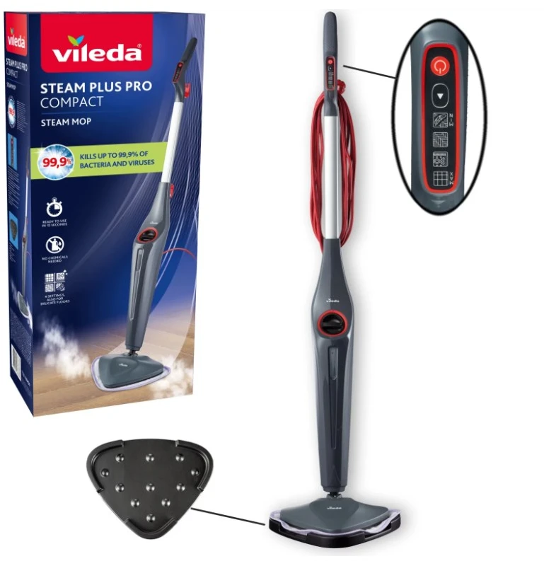 Steam mop Vileda Steam Plus Pro