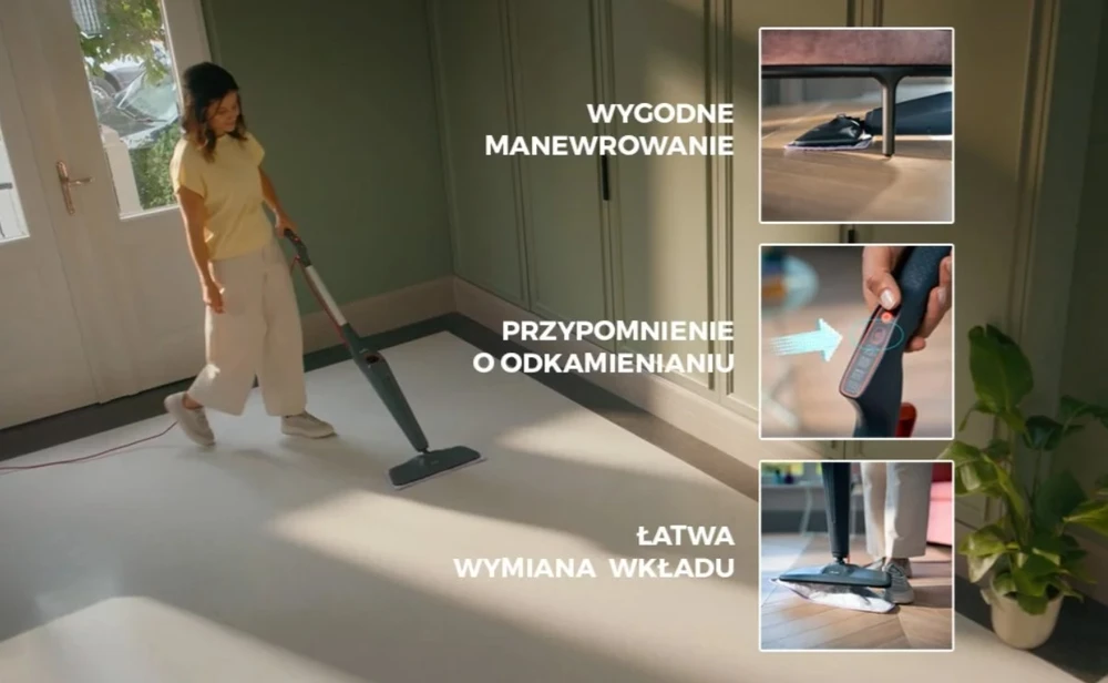 Steam mop Vileda Steam Plus XXL Pro