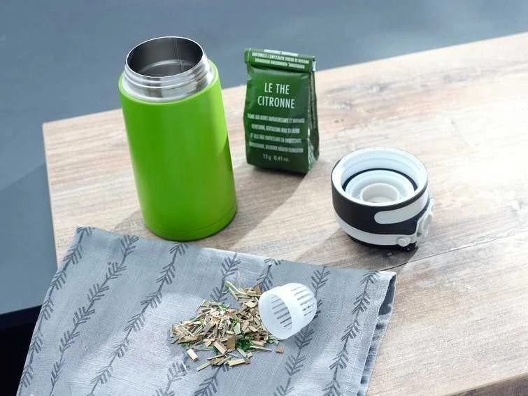 Trixie Leifheit 03249 travel mug 350 ml Juodas, Žalias Nerūdijantis plienas
