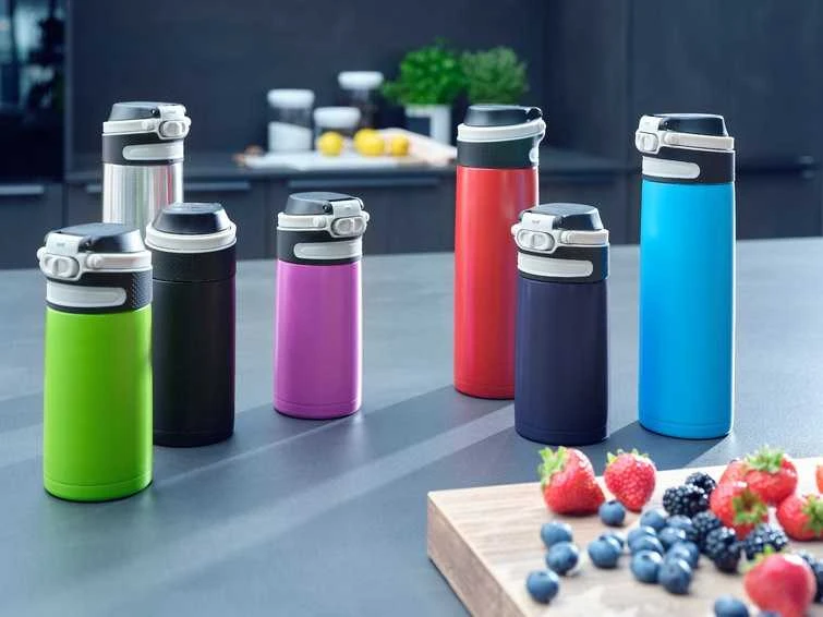 Trixie Leifheit 03249 travel mug 350 ml Juodas, Žalias Nerūdijantis plienas