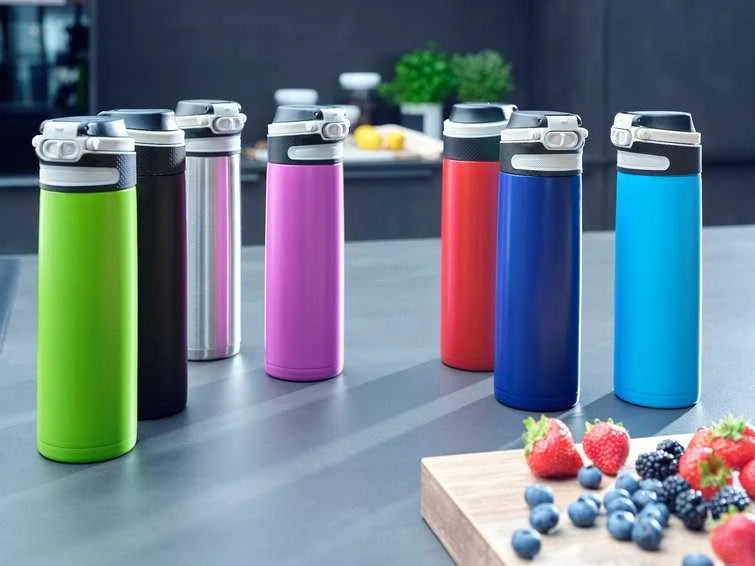 Leifheit 03271 travel mug 600 ml Juodas Nerūdijantis plienas