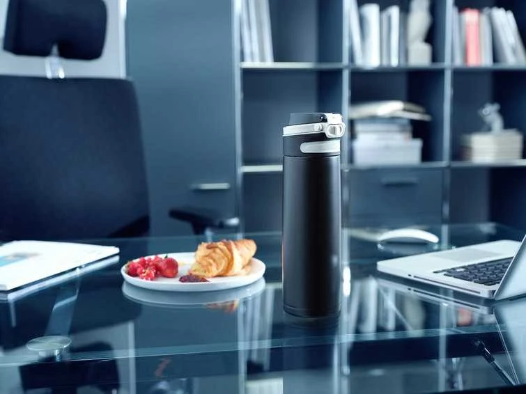 Leifheit 03271 travel mug 600 ml Juodas Nerūdijantis plienas