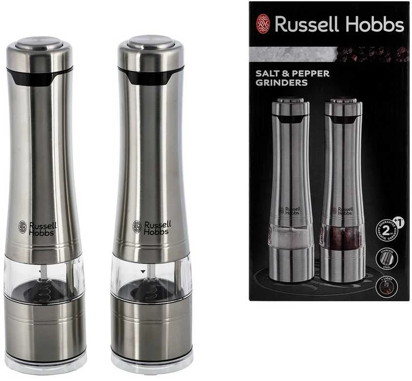 Rusell Hobbs druskos ir pipirų malūnėlis 23460-56, 2 vnt.
