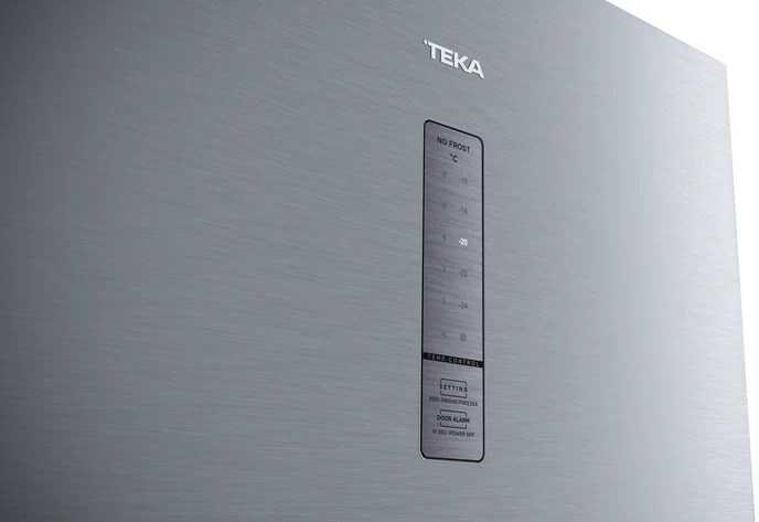 Šaldiklis Teka RSF 75640 SS Freestanding 273 L E Nerūdijantis plienas