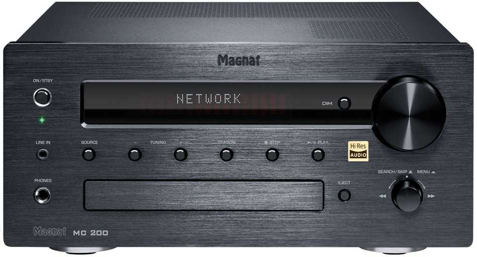 Stereo Stiprintuvas - Magnat MC-200 35W Bluetooth Multi-Room Juodas
