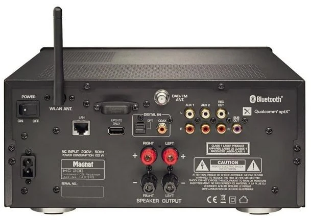 Stereo Stiprintuvas - Magnat MC-200 35W Bluetooth Multi-Room Juodas