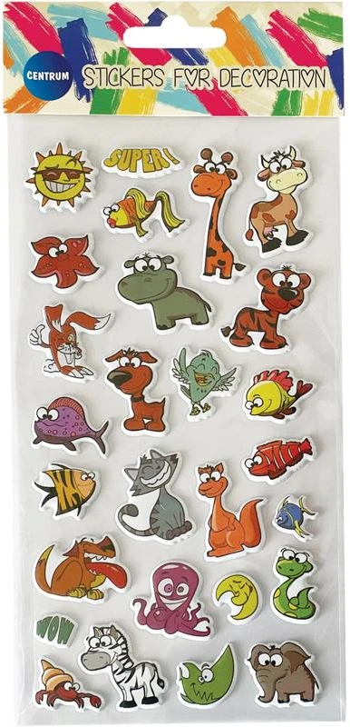 Lipdukas Centrum Cartoons, 30 vnt.