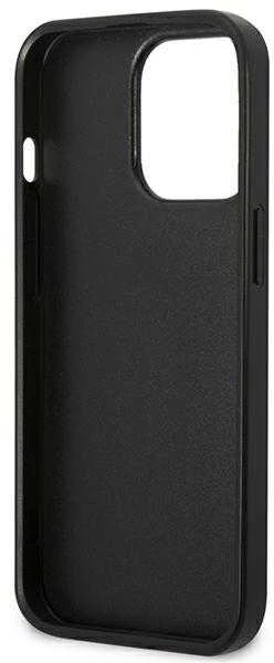 Us Polo Assn US Polo USHCP14XPFAV Apple iPhone 14 Pro Max 6.7" dėklas telefonui mėlynos spalvos Leather Stitch