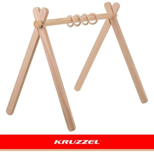 Kruzzel wooden educational stand for children