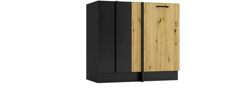 STOLKAR Cosmo Design ANIKA virtuvės baldų komplektas, meniškas ąžuolas/grafitas 2.0/2.6
