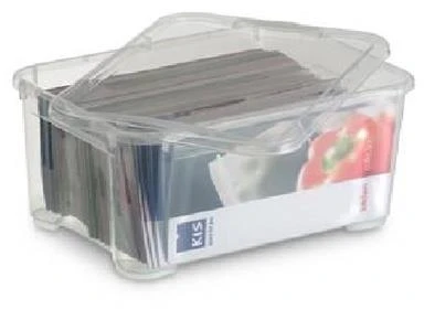 KIS Daiktadėžė T BOX, 14 l, skaidri, 38×27×19 cm