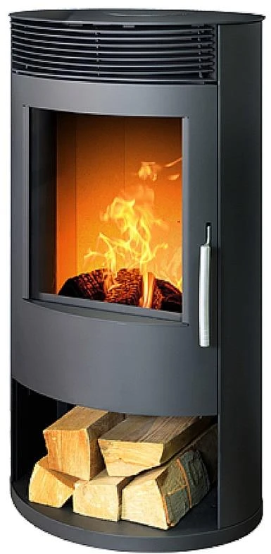 Stove ABX TARTU 5 juodas+soapstone finish. 5 kW