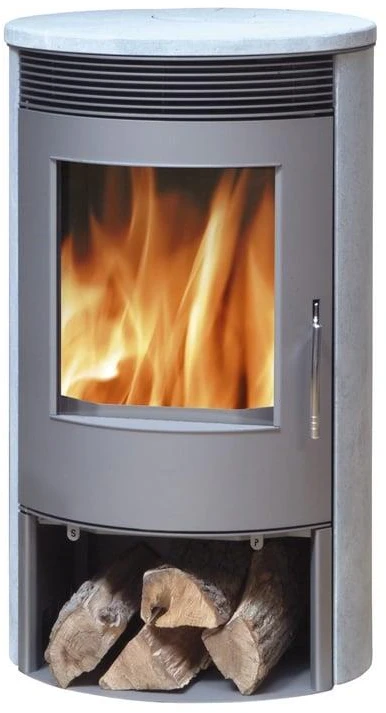 Stove ABX TARTU 5 juodas+soapstone finish. 5 kW