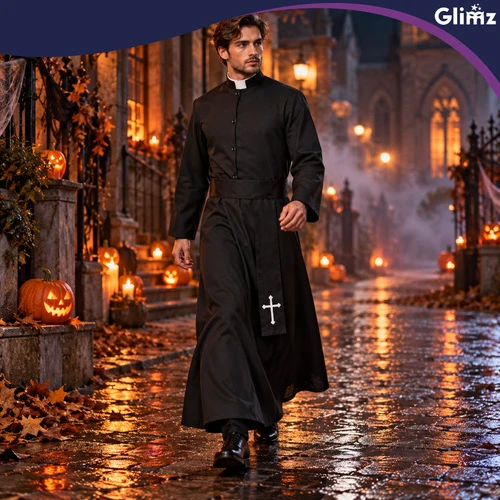 Glimz Priest Halloween Costume