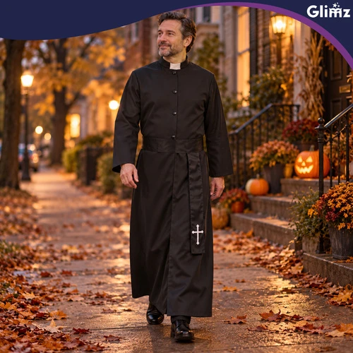 Glimz Priest Halloween Costume