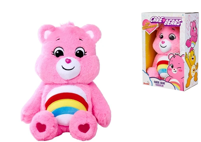 Pliušinis žaislas Simba ShareBear Cheer, rožinis, 35 cm