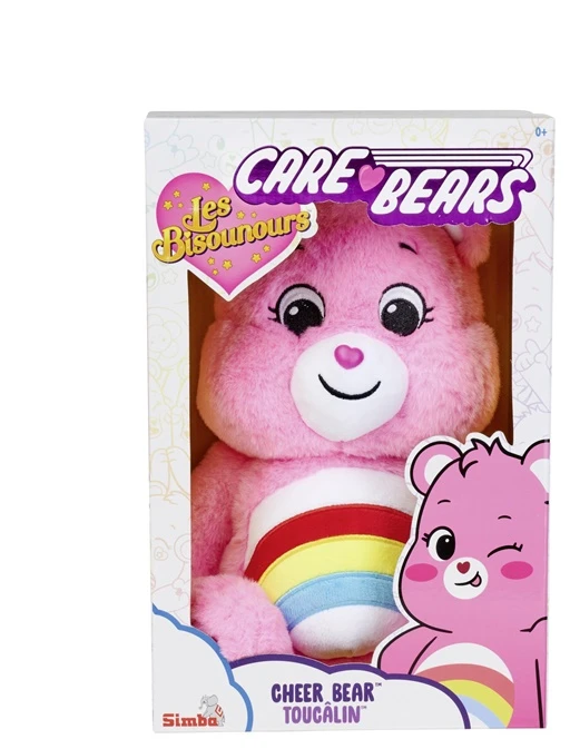 Pliušinis žaislas Simba ShareBear Cheer, rožinis, 35 cm