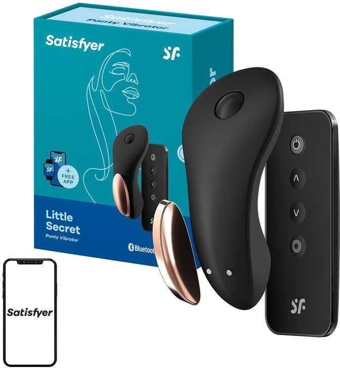 „Satisfyer Little Secret“ stimuliatorius (juodas)