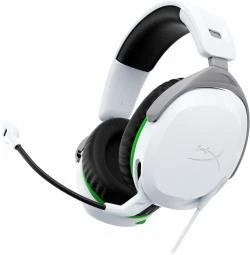 su laidu žaidimams ausinės HyperX CloudX Stinger II. baltas