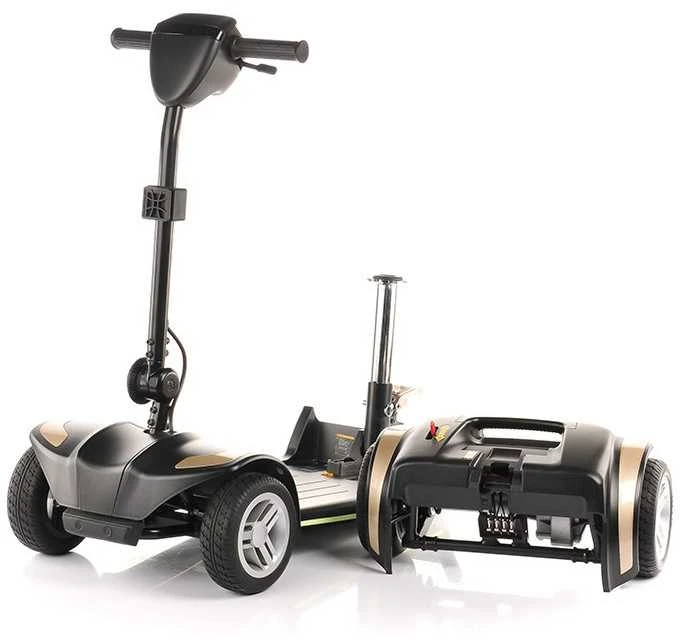 Vitea Care Sulankstomas Elektrinis Motoroleris - Mini II Vitea, Juodas