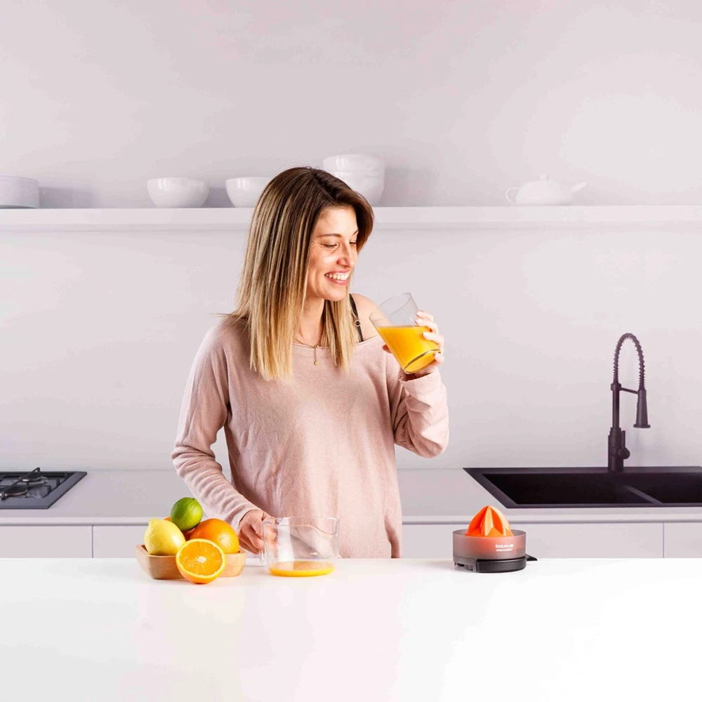 Taurus CITRUS COMPACT Hand juicer 30 W Juodas, Oranžinis, Transparent