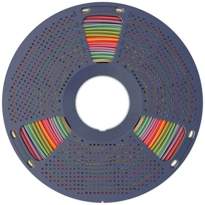 Sunlu PLA Filament (Rainbow) 01