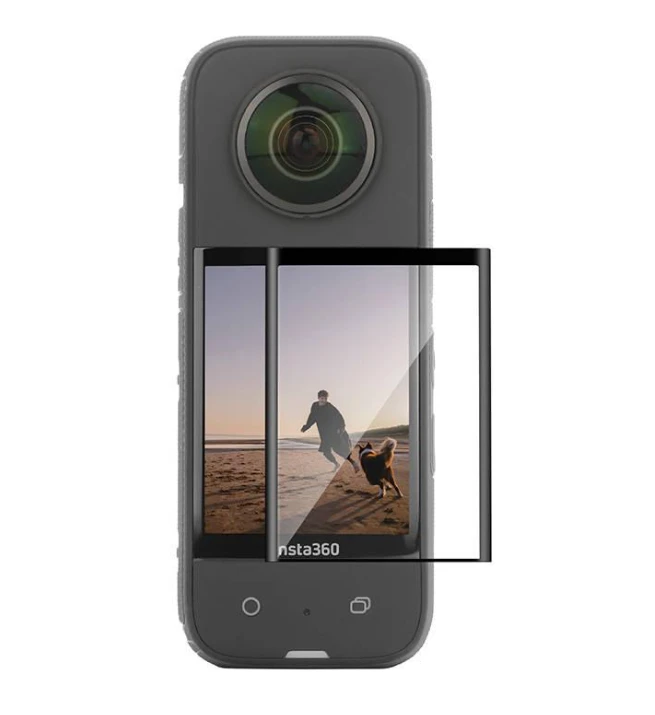 Sunnylife lenkta ekrano grūdinta plėvelė, skirta Insta360 X3