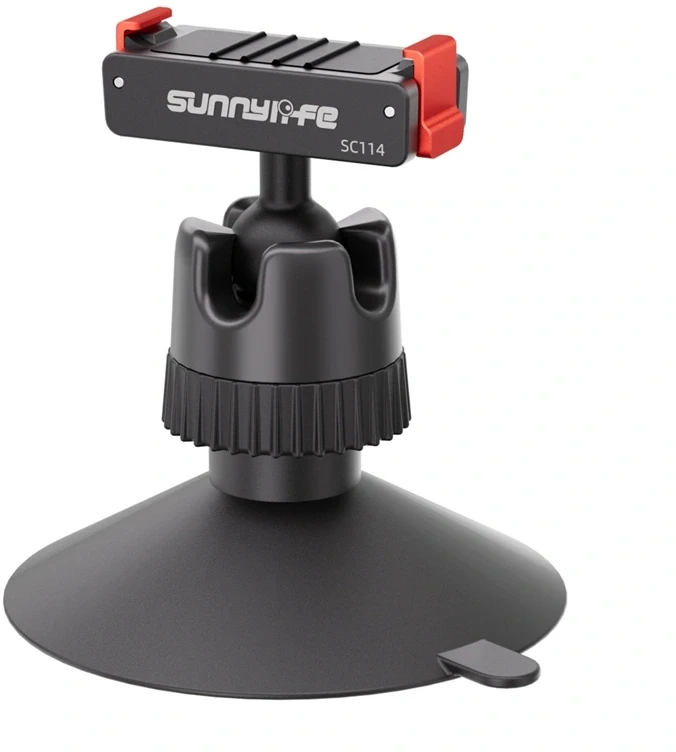 „Sunnylife“ magnetinis tvirtinimo adapteris su 360° rutuline jungtimi, skirtas „Osmo 360“ / „Action 5 Pro“ / 4 / 3