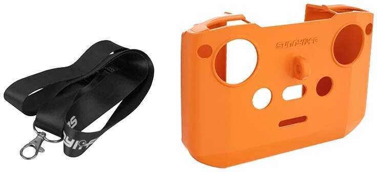 Sunnylife silikoninis dėklas, skirtas DJI RC-N1 / RC-N2 / RC-N3 (oranžinė)