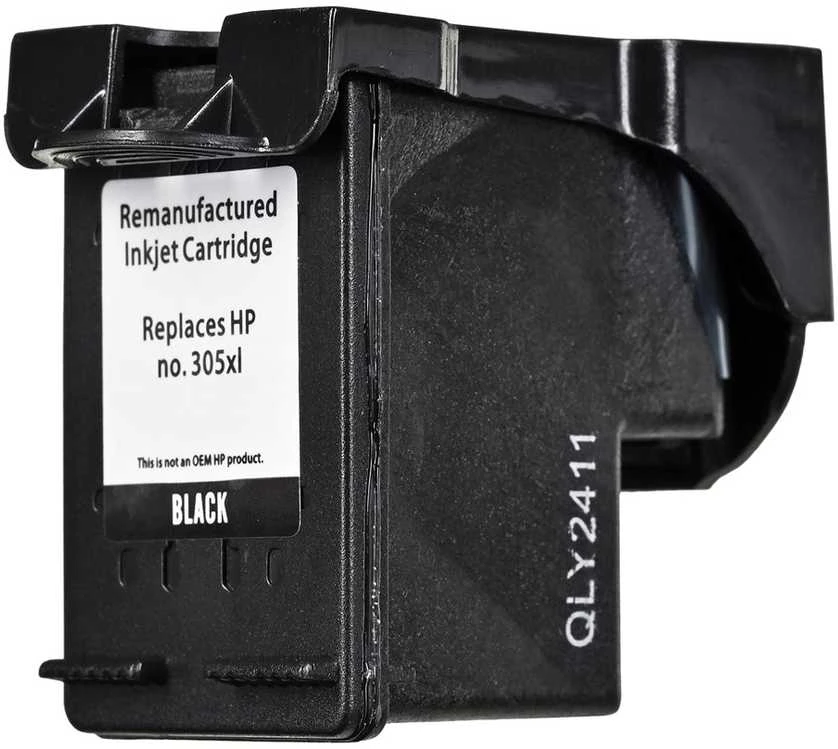 Superbulk rašalas HP 305XL 3YM62AE reg SPB-305XLB, 18 ml, juodos spalvos