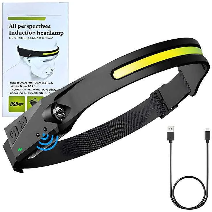 Žibintuvėlis ant galvos Superfire HL65 120lm USB-C