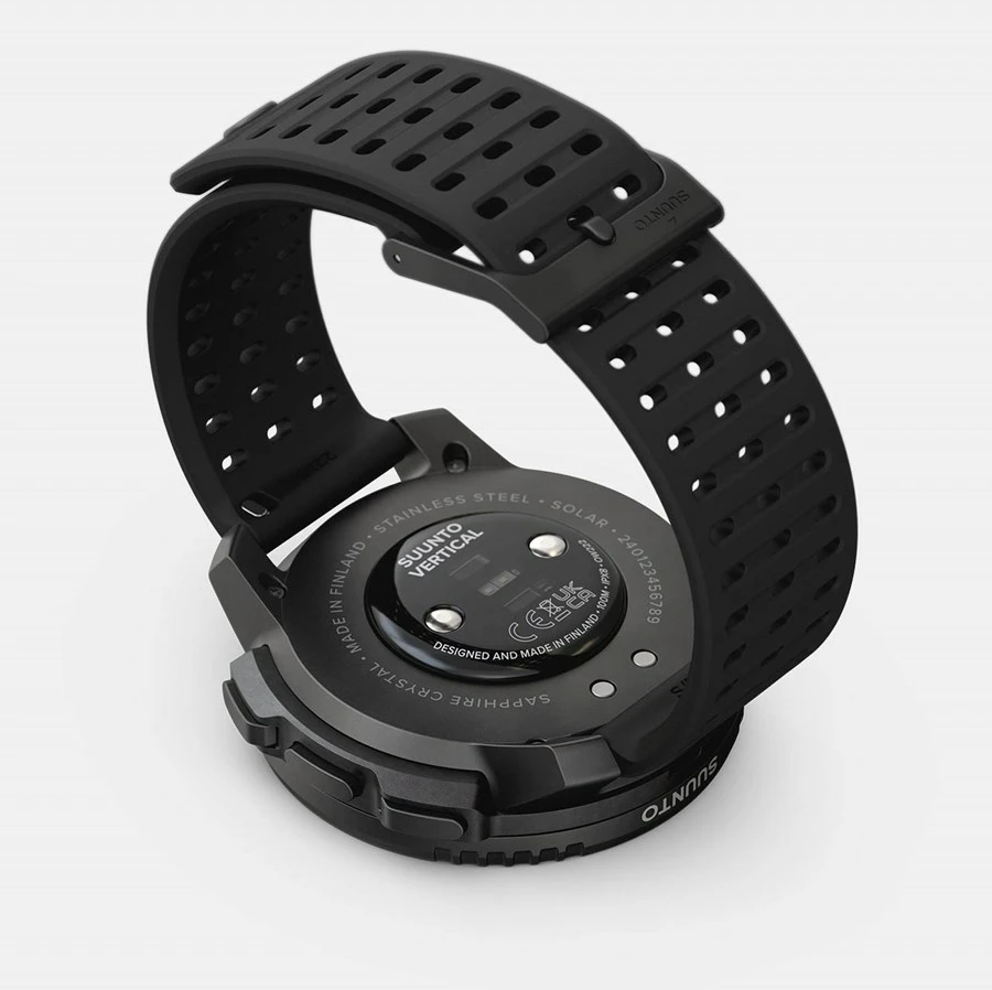 Išmanusis laikrodis Suunto Vertical Solar, Juodos spalvos korpusas su juodos spalvos dirželiu