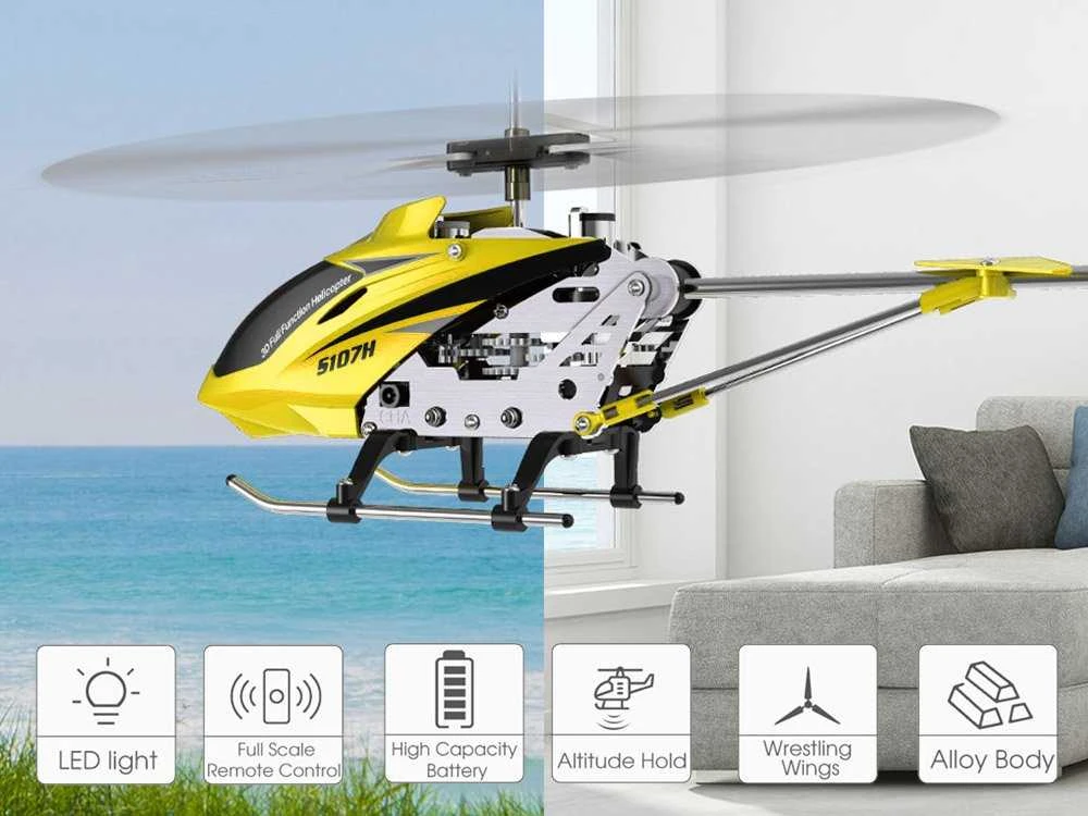 Jokomisiada Syma Helicopter S107H nuotolinio valdymo pultas 2,4 GHz RC0544